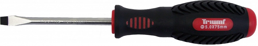 Kruvikeeraja lapik SL9×200 mm, CRV eriteras, 2K-NONSLIP