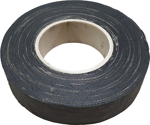 Riidest elektriku teip 19 mm/15M must isoleer, tugev