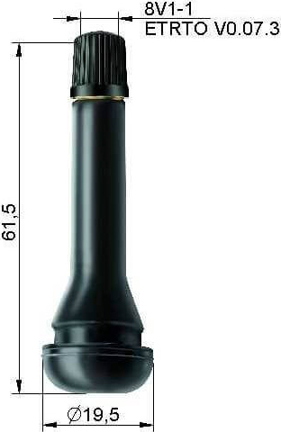 TL-ventiil V2-03-4 / TR418, koostatud, 1 tk (ITALMATIC, TÜV) L
