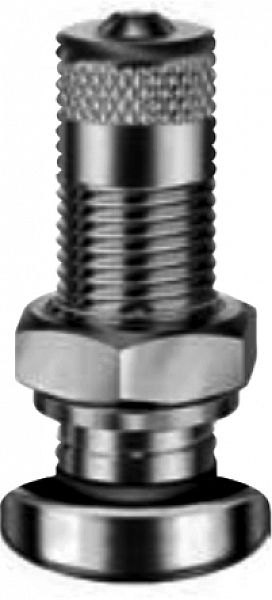 Tubelessventiil, moto V1-10-01, ALU 35 mm, sirge, 8.3 mm avale