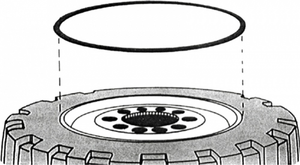 O-rõngas 25" 7.9 mm (3/16") HALOR-25-TMS, 1 tk