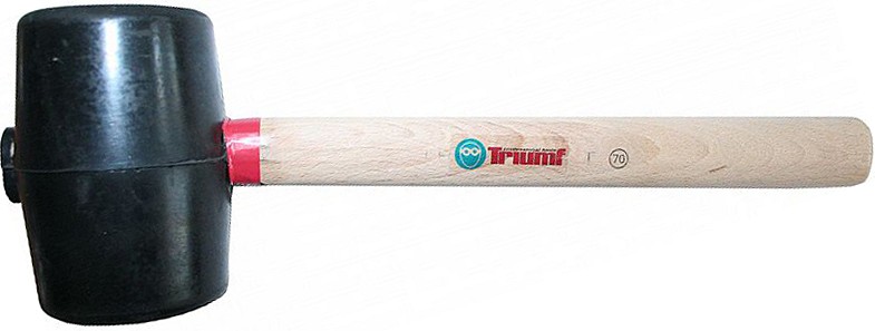 Kummihaamer puitvarrega 1000G/75 mm