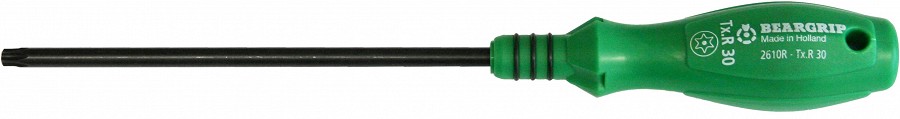 Kruvikeeraja TORX avaga TH30×170 mm, mosiv eriteras, roheline 1K PEA beargrip