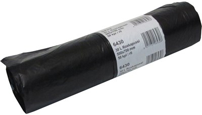 Prügikotid (prügikott) 30L/50 tk 560×580 mm must