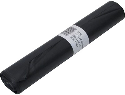 Prügikotid (prügikott) 150L/10 tk 750×1150×0.045 mm must
