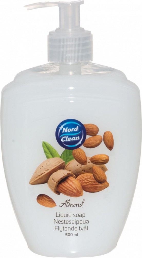 Kätepesu seep (vedelseep) "almond" pumbaga 500 ml