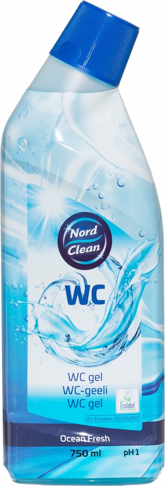 WC puhastamise geel "ocean fresh" 750 ml