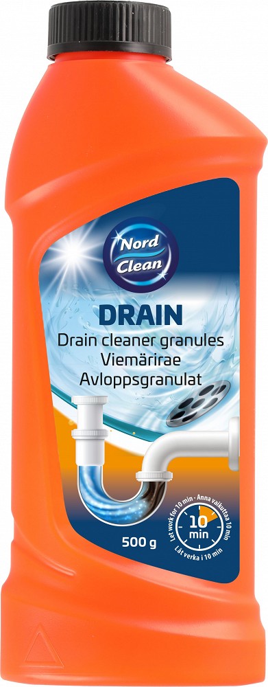 Kanalisatsiooni toru PUHASTAJA/AVAJA graanulid "drain granules" 500 g