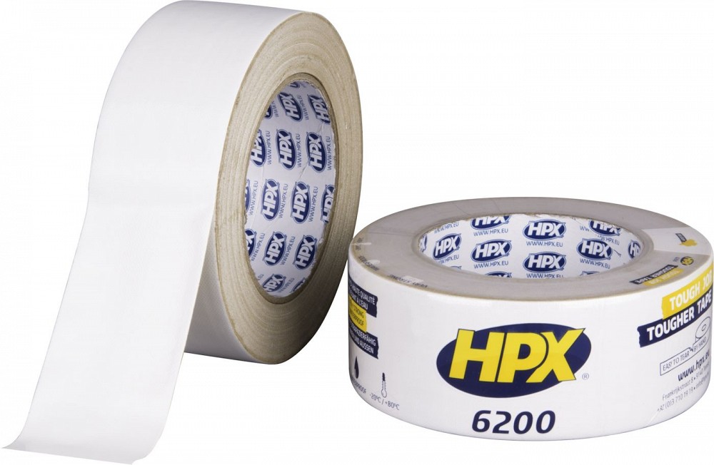 Teip niiskuskindel 6200 48 mm/25M valge super
