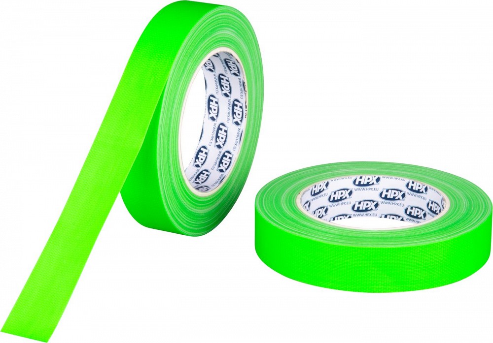Neoonteip roheline kangas PE-KATTEGA 6100 25 mm×25M