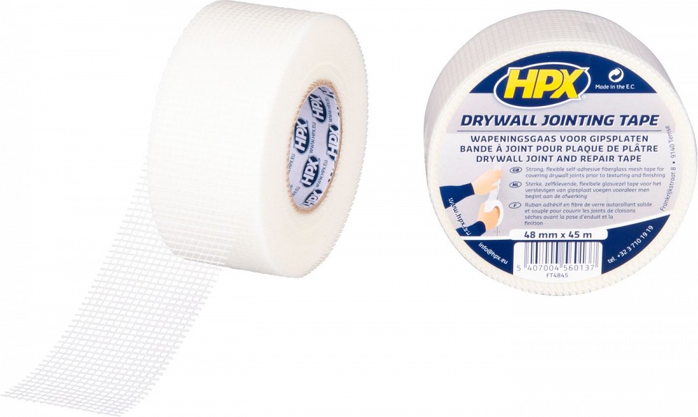 Pahtlialune liitekohtade JA nurkade võrkteip 7700 48 mm×45M