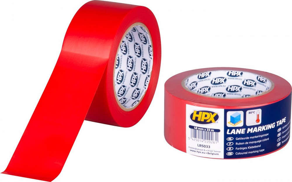 Markeerimisteip 9200 (NT torud) 48 mm×33M punane