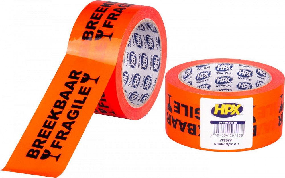 Pakketeip "fraigle" kergeltpuruneva kauba hoiatusega 5900 48 mm×50M oranz