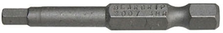 Trelliotsik pikk 1/4", kuuskant 3 mm, pikkus 50 mm, eriteras 73MOV5