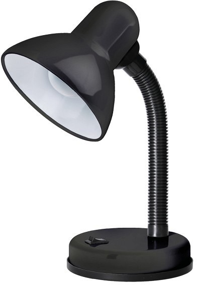 230 V laualamp MA×40W must (ideaalne LED valgusallikale) E27 H330