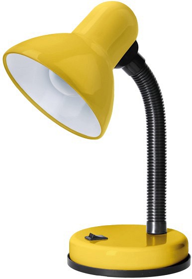 230 V laualamp MA×40W kollane (ideaalne LED valgusallikale) E27 H330