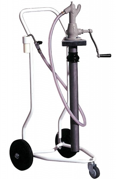Mobiilne õlitäite seade vändaga 60 l vaat, 1.5M voolik, 250 ml pööre