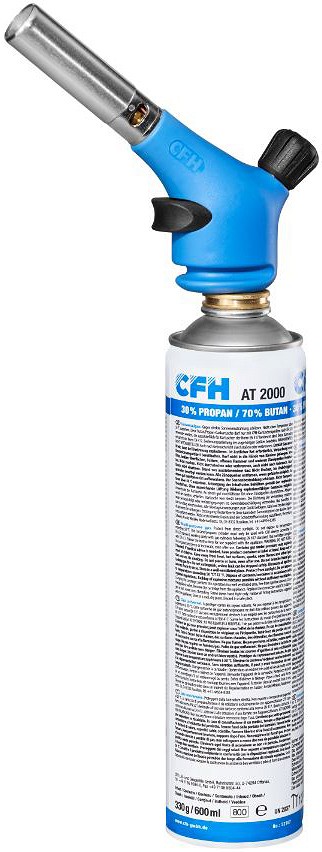 Gaasipõleti TS1800, piezo SÜÜDE+BALLOON 600 ml/330G, keermega