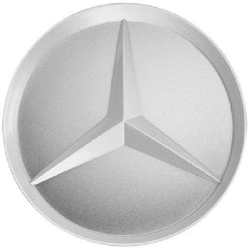 MB kapsel OE-VALUVELJELE (hõbedane, UUS 75/66.8 mm) OE:A0004003800 9715