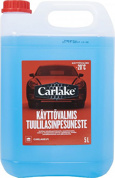 CARLAKE -20°C klaasipesu 5 l (etanool) talvine