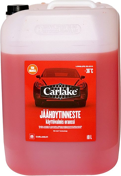 CARLAKE oranž LL G12 EVO -36°C jahutusvedelik valmis 10 l