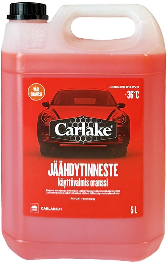 CARLAKE oranž LL G12 EVO -36°C jahutusvedelik valmis 5 l