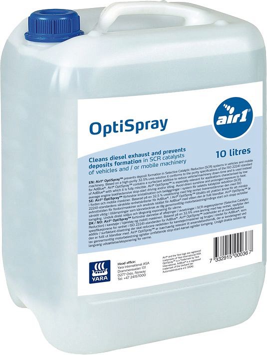 YARA optispray adblue 10 l valamisotsikuga