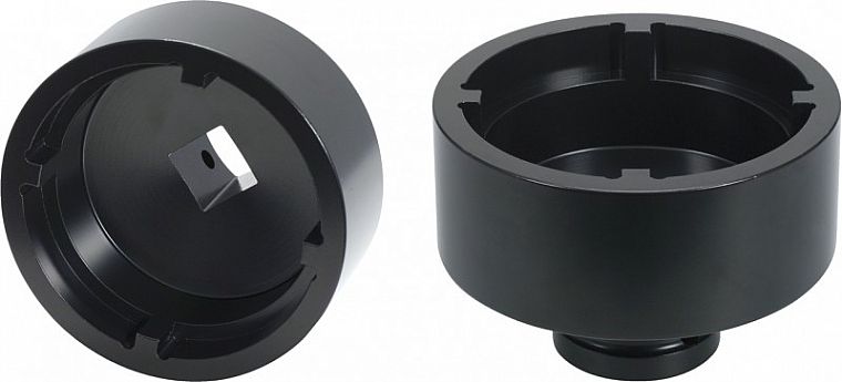 1/2" padrun sälkmutter külghamm, KM5 34.3 mm