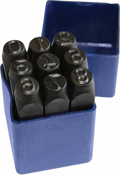 Numbristantsid 5.0 mm kõrgus