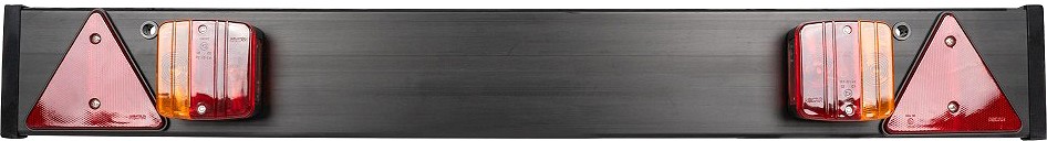 1100×140 mm HAAGISETULED+KOLMNURGAD alusel (numbrile) 5M kaabel 7-PIN pistik