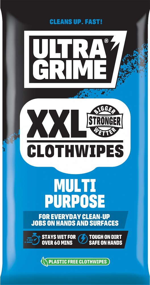ULTRAGRIME XXL multi purpose universaalsed puhastuslapid 20 tk/PAKK