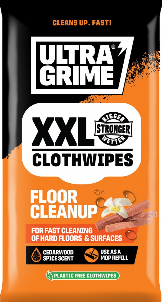 ULTRAGRIME XXL floor cleanup põrandapuhastuslapid 20 tk/PAKK