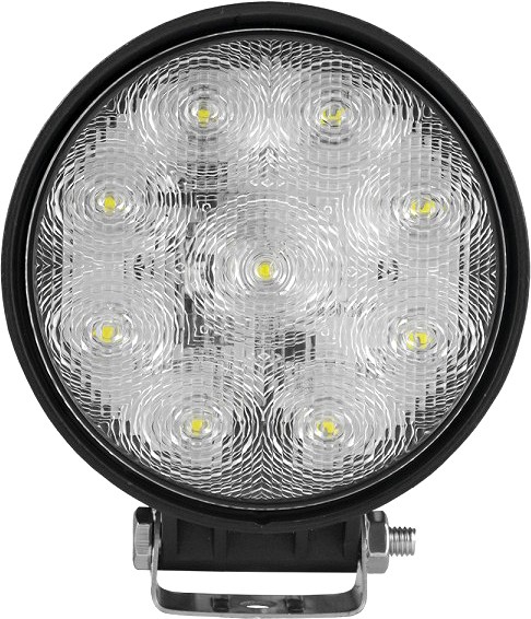 Töötuli ümmargune 1450LM, läbimõõt 125 mm hajutatud, 10-40V, IP68 JBM*