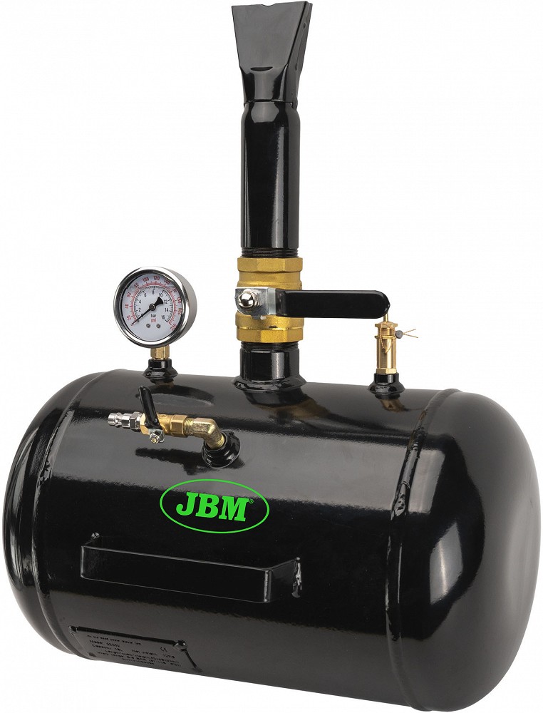 Rehvitäite BOOSTER/REHVIKAHUR manomeetriga, metallots 18 l JBM*