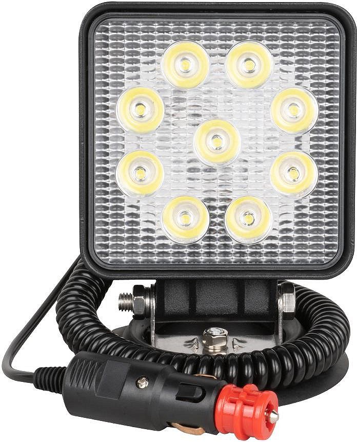 Töötuli 9-LED 27 W 1450LM, "focus" 10-30V IP68 magnetalus, SIG.SÜÜTAJA