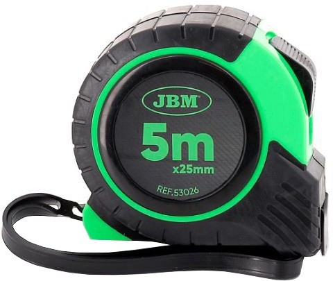Kummikattega mõõdulint 5M×25 mm JBM*