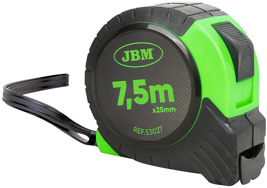 Kummikattega mõõdulint 7.5M×25 mm JBM*