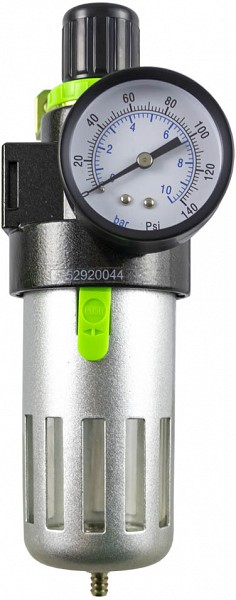 Filter-regulaator 1/4", MA×9.5 bar, kondensaadi anum 150 ml JBM*