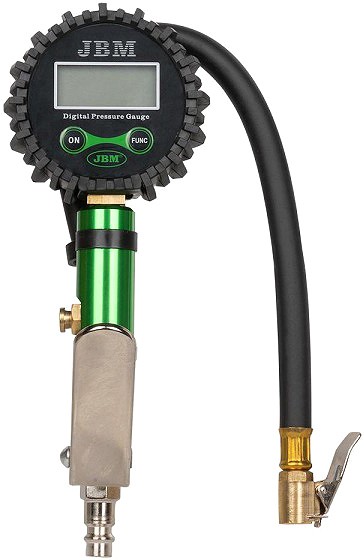 Rehvipumpamise püstol digi 0-14 bar, 30 cm voolik, surupäästik JBM*