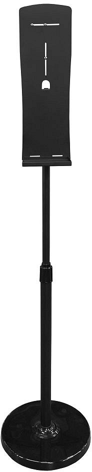 KÄTEDESO/DESINFITSEERIMISE ainete dosaatoritele metalljalg 125-158 cm