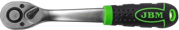 1/2" tirrvõti 72H 255 mm offsetkäepidemega, satin CR-VAN