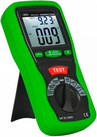 Digitaalne elektri ISOLATSIOONI/VOOLULEKKE tester JBM*
