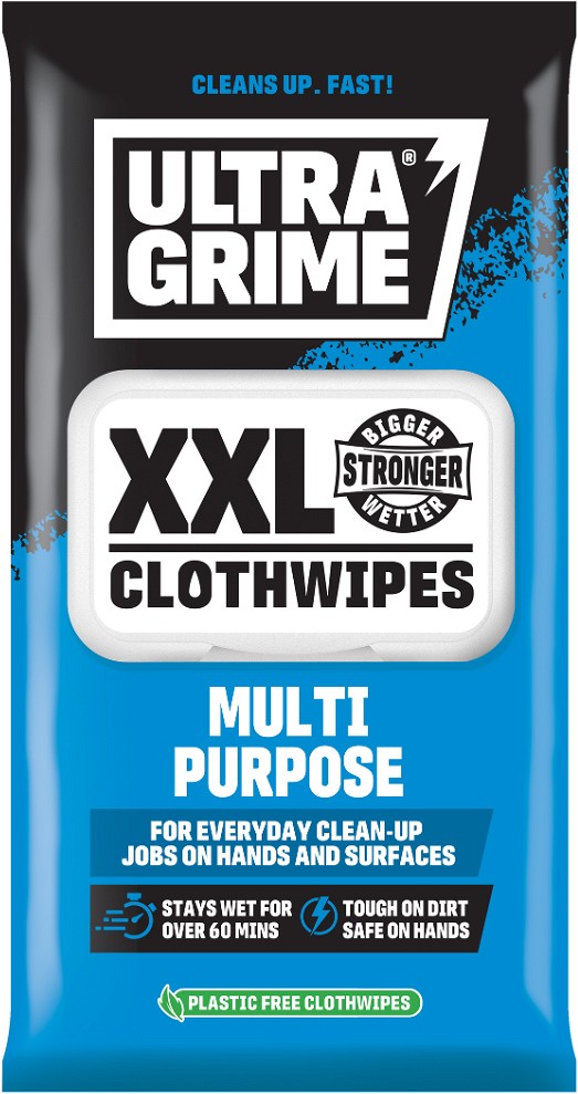 ULTRAGRIME XXL multi purpose universaalsed puhastuslapid 40 tk/PAKK