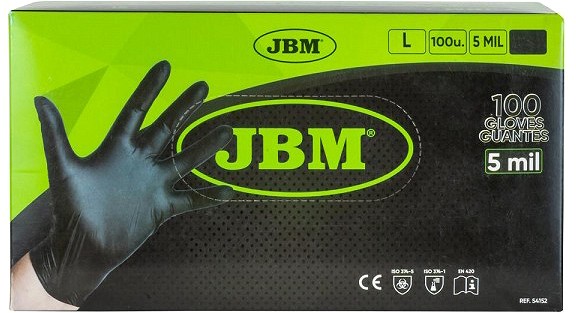 Nitriilkindad "nitrile standard" L, 100 tk 5.0MIL must