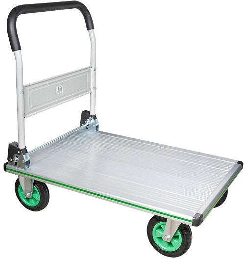TRANSPORDIPLATVORM/ALUS 300 kg "aluminium", kokkupandav