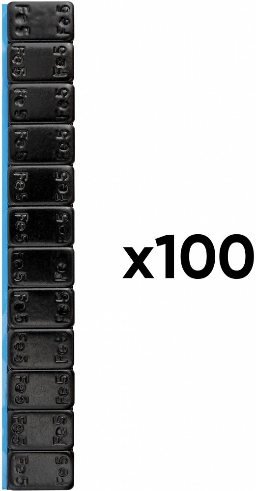 Liimitav tasakaal, karp 100×60G (12×5G) AKRÜÜLTEIP+TERAS+PULBERMUST JBM*