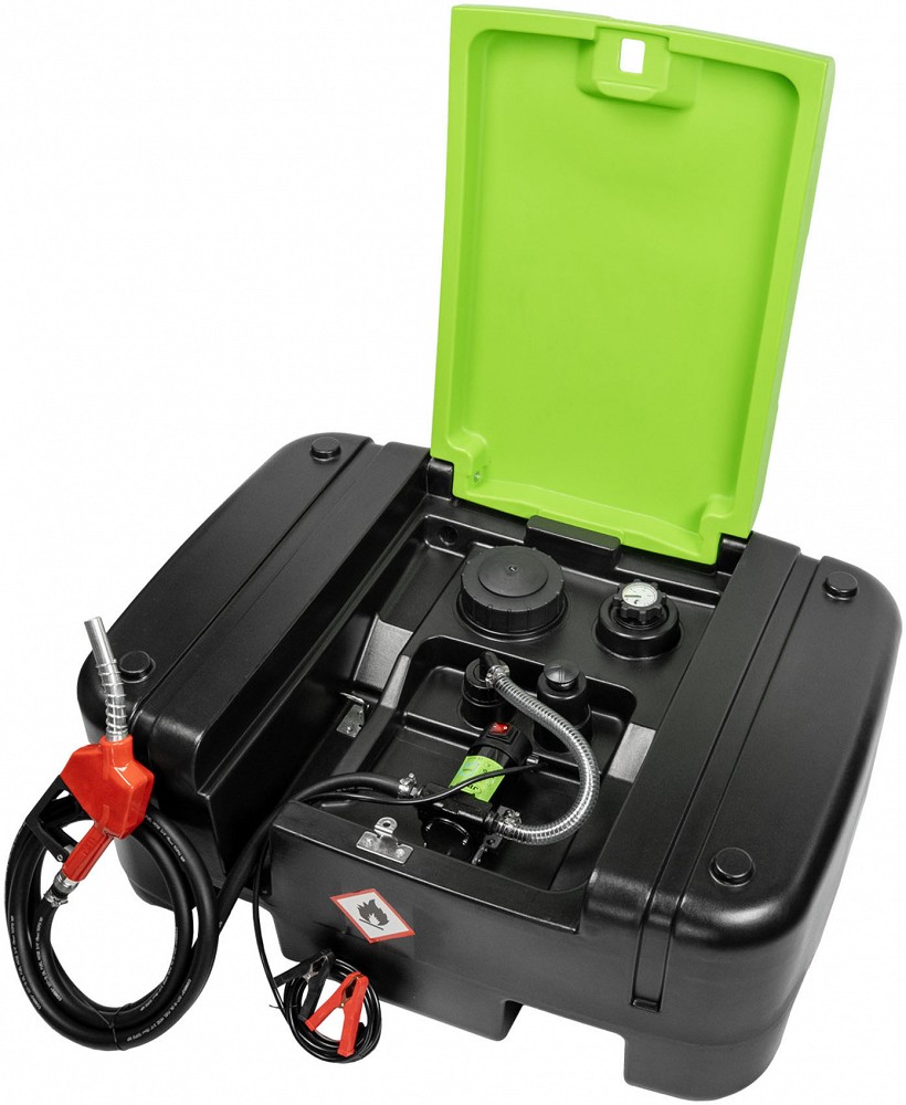 Mobiilne kütusemahuti-tankur 210 l, diislikütusele, 40L/MIN, 12 V autostop JBM*