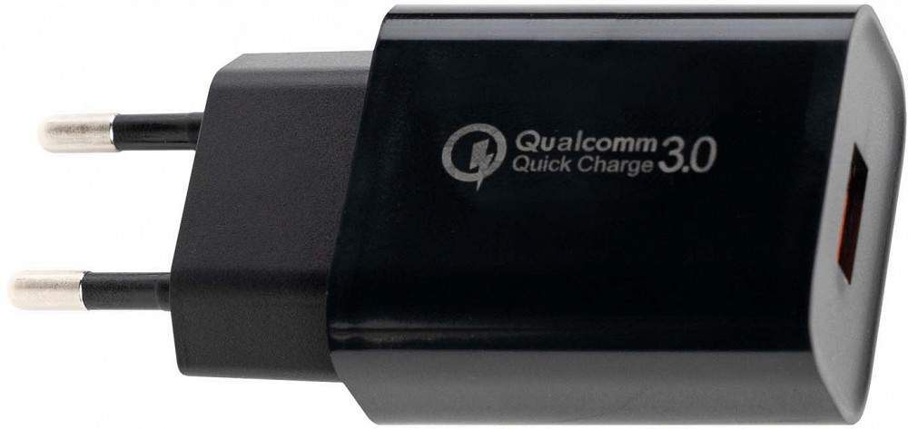 18 W kiirlaadija "qualcomm quick charge 3.0" 230V->9V/2A JBM*