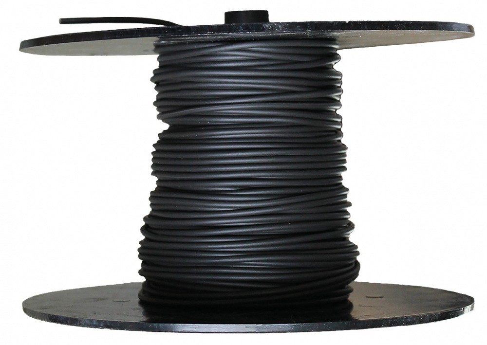 Elektrijuhe must 1×2.5 mm² 50M