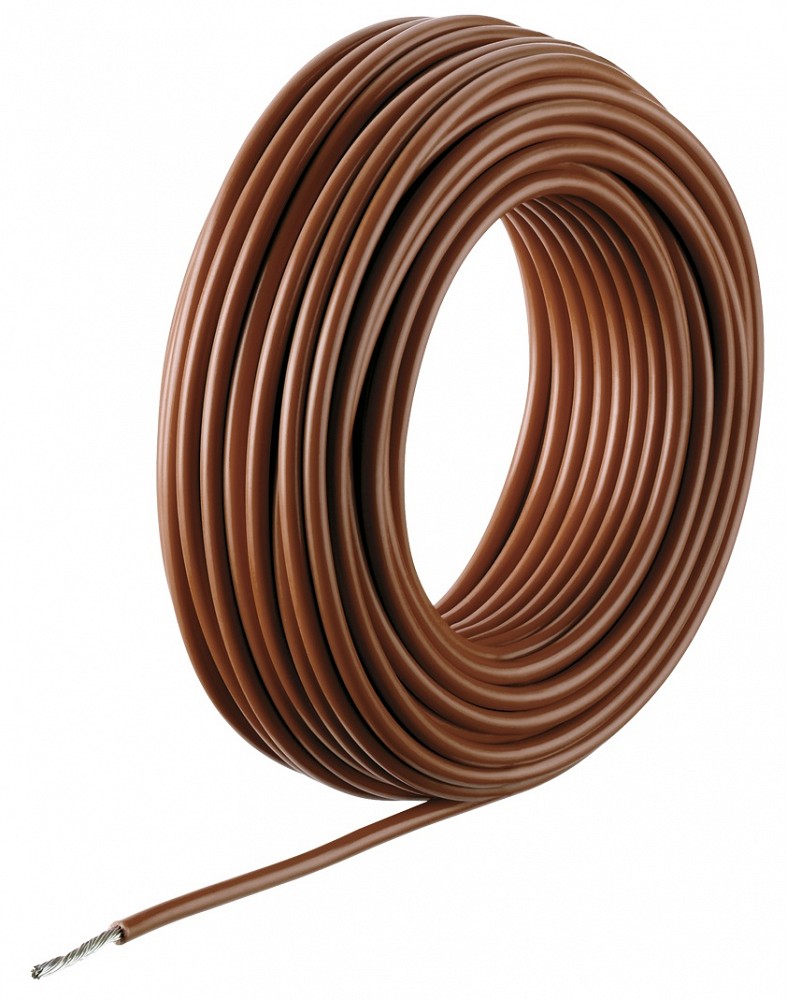 Elektrijuhe pruun 1×2.5 mm² 10M